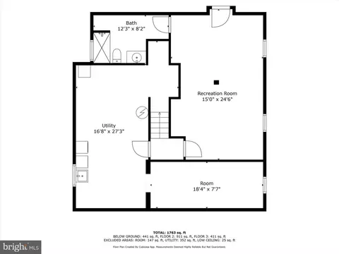 Floorplan - 5418 Hamilton Ave, Baltimore, MD 21206 photo 2 of 4