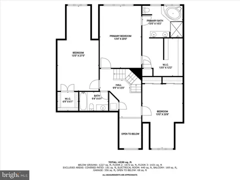 Floorplan - 4 Harwick Ct, Baltimore, MD 21209 photo 2 of 4