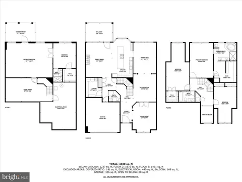 Floorplan - 4 Harwick Ct, Baltimore, MD 21209 photo 1 of 4