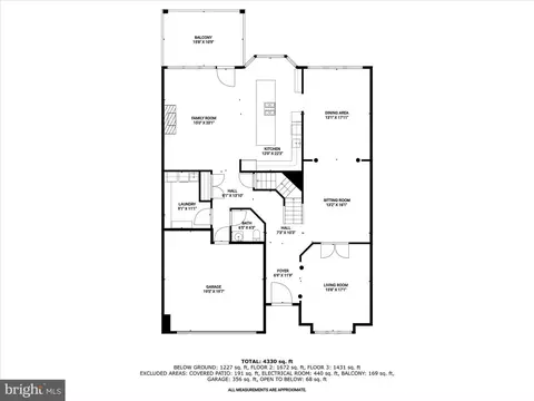 Floorplan - 4 Harwick Ct, Baltimore, MD 21209 photo 3 of 4