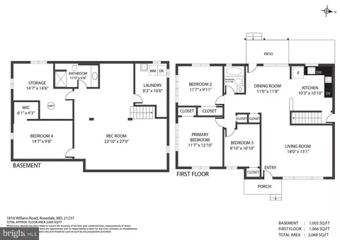 Floorplan - 1816 Willann Rd, Rosedale, MD 21237 photo 1 of 1