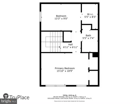 Floorplan - 4128 Maple Path Cir #59, Nottingham, MD 21236 photo 2 of 2