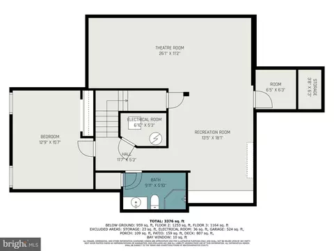 Floorplan - 4617 Forge Rd, Perry Hall, MD 21128 photo 3 of 3