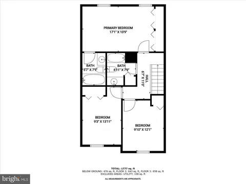 Floorplan - 15 Jack Pine Pl, Nottingham, MD 21236 photo 3 of 7