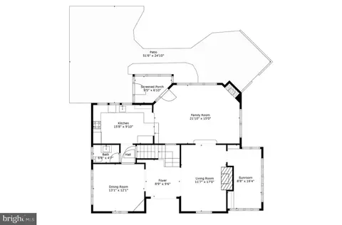 Floorplan - 703 Chumleigh Rd, Baltimore, MD 21212 photo 1 of 3
