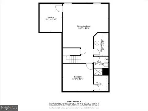 Floorplan - 615 Tinker Rd, Middle River, MD 21220 photo 3 of 4