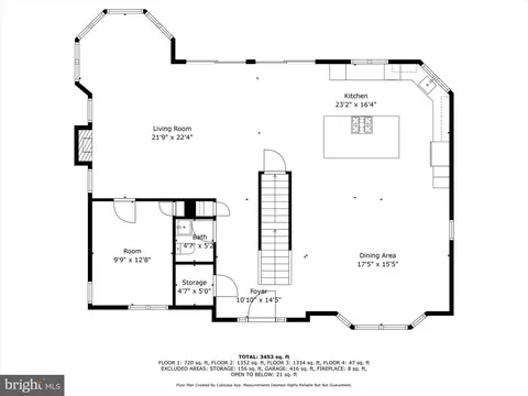 Floorplan - 8901 Chesapeake Ave, Sparrows Point, MD 21219 photo 3 of 4