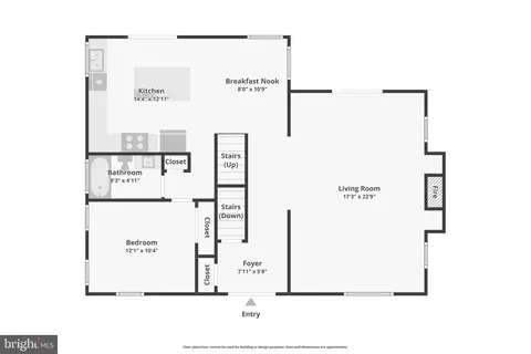 Floorplan - 1235 Engleberth Rd, Essex, MD 21221 photo 1 of 3