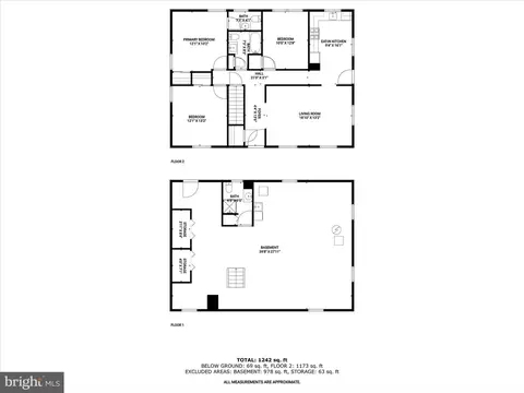 Floorplan - 1543 S Rolling Rd, Halethorpe, MD 21227 photo 1 of 3