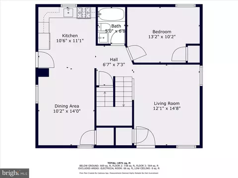 Floorplan - 2812 Manoff Rd, Halethorpe, MD 21227 photo 2 of 4