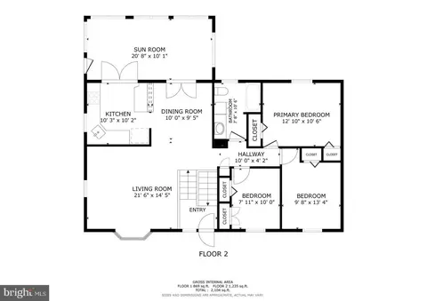 Floorplan - 516 Nollmeyer Rd, Middle River, MD 21220 photo 3 of 3