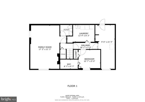 Floorplan - 516 Nollmeyer Rd, Middle River, MD 21220 photo 2 of 3