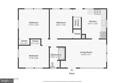 Floorplan - 5403 5th Ave, Upperco, MD 21155 photo 1 of 2