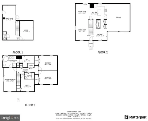 Floorplan - 8002 Parks Ln, Windsor Mill, MD 21244 photo 1 of 1