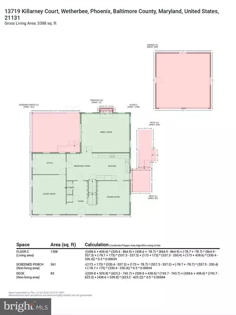 Floorplan - 13719 Killarney Ct, Phoenix, MD 21131 photo 7 of 9