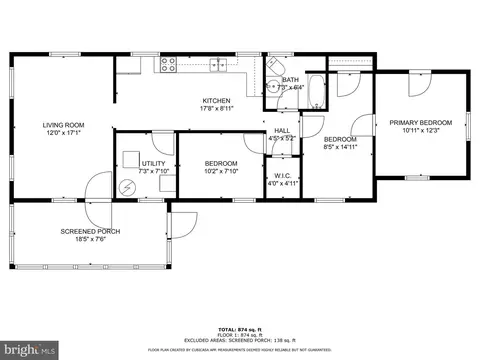 Floorplan - 15216 Parrish Rd, Upperco, MD 21155 photo 1 of 1