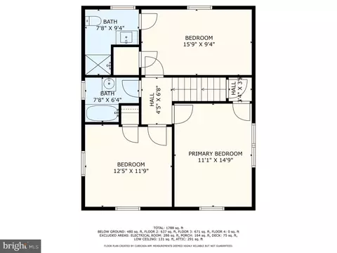 Floorplan - 4100 West Dr, Baltimore, MD 21229 photo 2 of 5