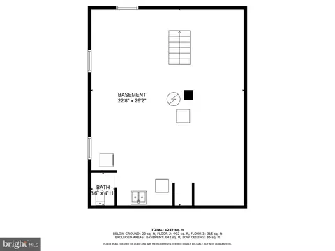 Floorplan - 3119 Whiteway Rd, Sparrows Point, MD 21219 photo 1 of 4