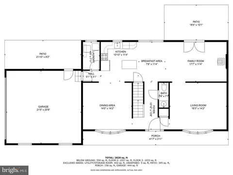 Floorplan - 2316 Ridge Rd, Windsor Mill, MD 21244 photo 1 of 3