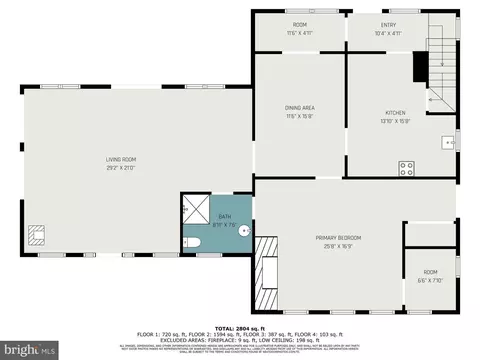 Floorplan - 18350 Falls Rd, Hampstead, MD 21074 photo 2 of 3