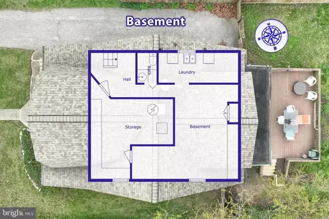 Floorplan - 615 Dunkirk Rd, Baltimore, MD 21212 photo 1 of 3