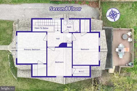 Floorplan - 615 Dunkirk Rd, Baltimore, MD 21212 photo 3 of 3