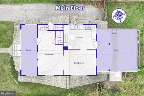 Floorplan - 615 Dunkirk Rd, Baltimore, MD 21212 photo 2 of 3