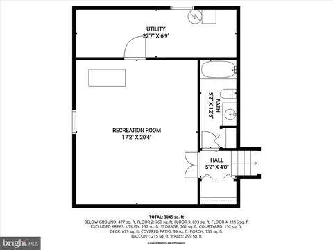 Floorplan - 10 Lochwynd Ct, Phoenix, MD 21131 photo 5 of 5