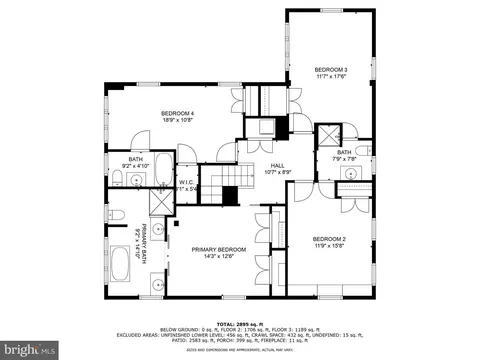Floorplan - 1846 Circle Rd, Towson, MD 21204 photo 2 of 3