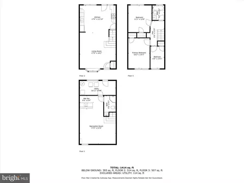 Floorplan - 1907 Guy Way, Dundalk, MD 21222 photo 1 of 4