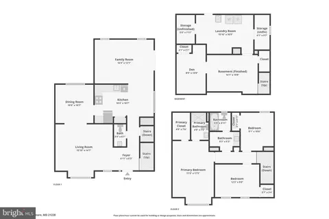 Floorplan - 39 Winehurst Rd, Catonsville, MD 21228 photo 4 of 4