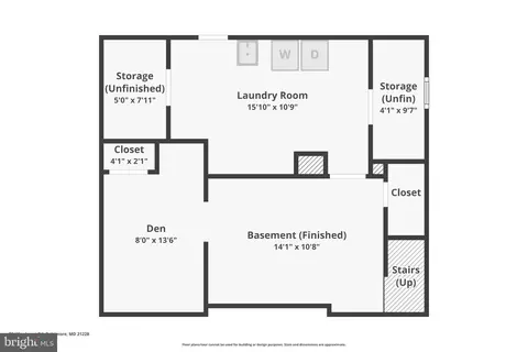 Floorplan - 39 Winehurst Rd, Catonsville, MD 21228 photo 2 of 4