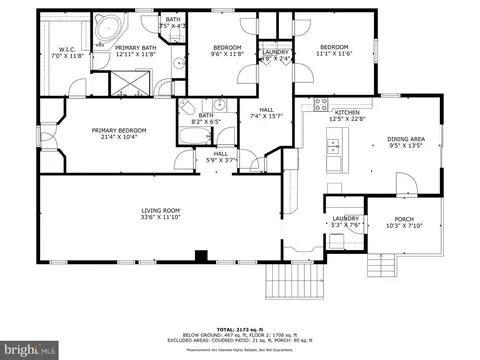 Floorplan - 25 Kenmar Ave, Garrison, MD 21117 photo 1 of 2