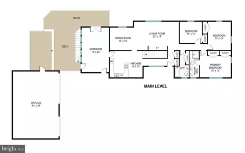 Floorplan - 4202 Green Glade Rd, Phoenix, MD 21131 photo 1 of 2