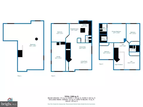 Floorplan - 7522 Haystack Dr, Windsor Mill, MD 21244 photo 4 of 4