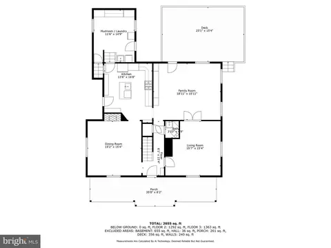 Floorplan - 1602 S Rolling Rd, Halethorpe, MD 21227 photo 1 of 4