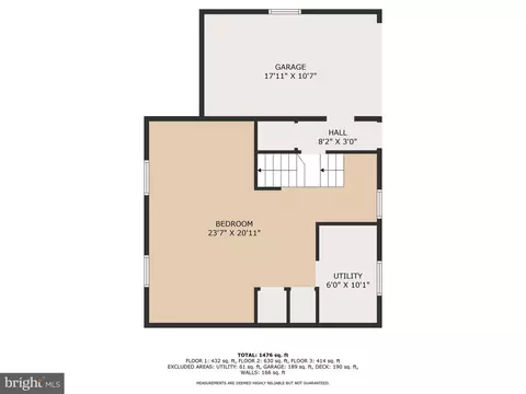 Floorplan - 619 Warwick Rd, Baltimore, MD 21229 photo 2 of 4