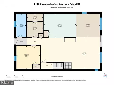 Floorplan - 9112 Chesapeake Ave, Sparrows Point, MD 21219 photo 1 of 3