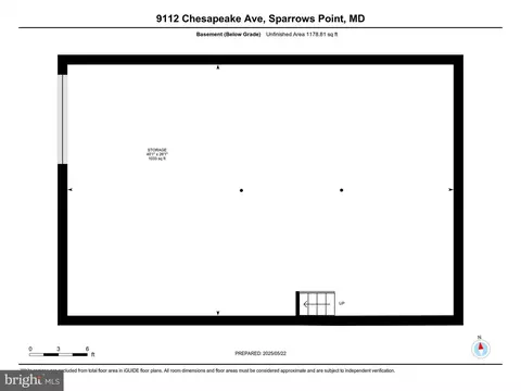 Floorplan - 9112 Chesapeake Ave, Sparrows Point, MD 21219 photo 3 of 3