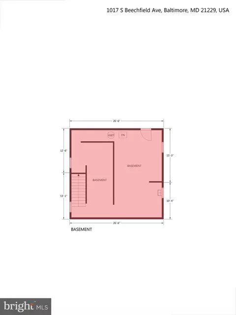 Floorplan - 1017 S Beechfield Ave, Baltimore, MD 21229 photo 2 of 5