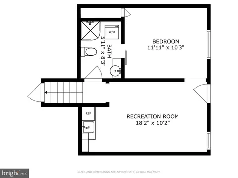 Floorplan - 7927 Chipper Rd, Windsor Mill, MD 21244 photo 5 of 5