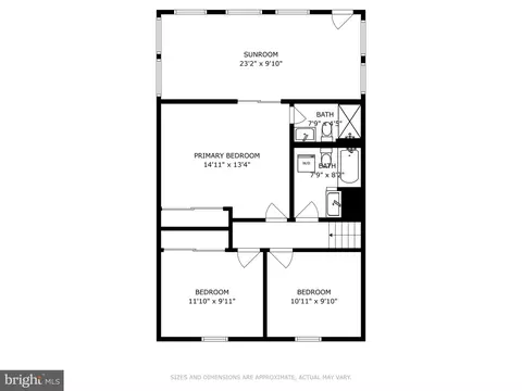 Floorplan - 7927 Chipper Rd, Windsor Mill, MD 21244 photo 2 of 5