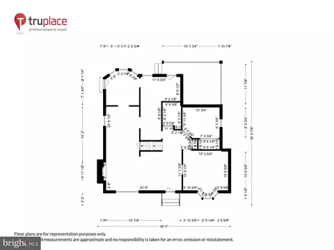 Floorplan - 1402 Ruxton Rd, Towson, MD 21204 photo 1 of 3