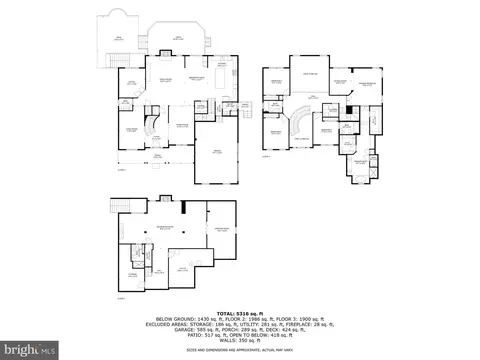Floorplan - 14309 Oak Meadow Rd, Baldwin, MD 21013 photo 4 of 4