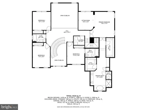 Floorplan - 14309 Oak Meadow Rd, Baldwin, MD 21013 photo 2 of 4