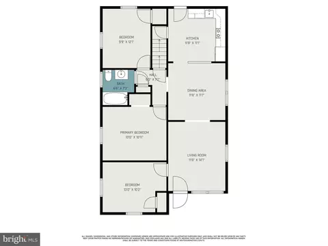 Floorplan - 5200 Daybreak Ct, Baltimore, MD 21206 photo 1 of 2