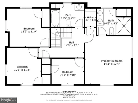 Floorplan - 7819 Overbrook, Ruxton, MD 21204 photo 3 of 4
