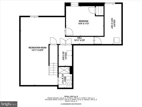 Floorplan - 1914 Meadowgate Ct, Windsor Mill, MD 21244 photo 3 of 4