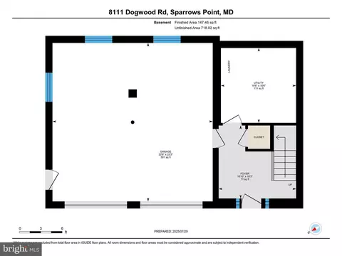 Floorplan - 8111 Dogwood, Sparrows Point, MD 21219 photo 6 of 6