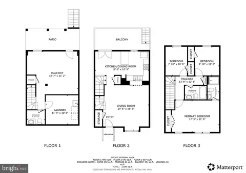 Floorplan - 7813 Paddock Way, Windsor Mill, MD 21244 photo 1 of 1